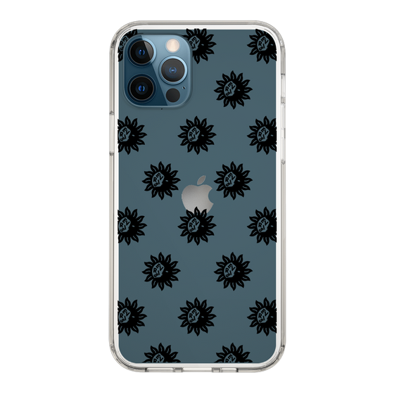 Slim Protection Case［ EVRIS - Sunny Motif - Black ］