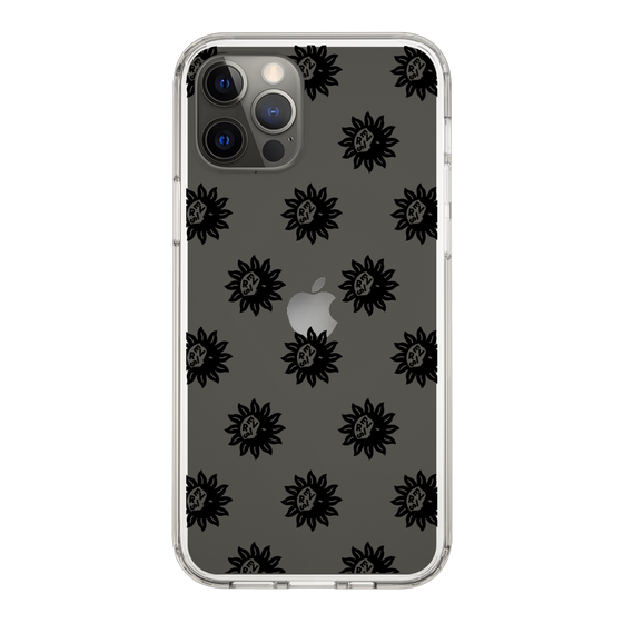 Slim Protection Case［ EVRIS - Sunny Motif - Black ］