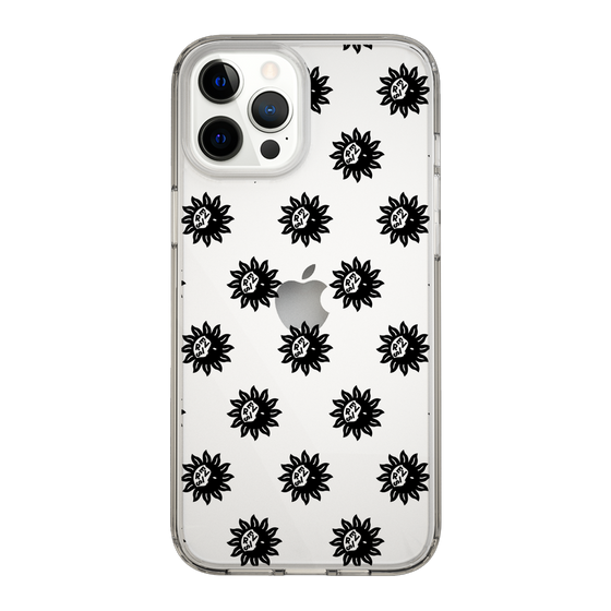 Slim Protection Case［ EVRIS - Sunny Motif - Black ］