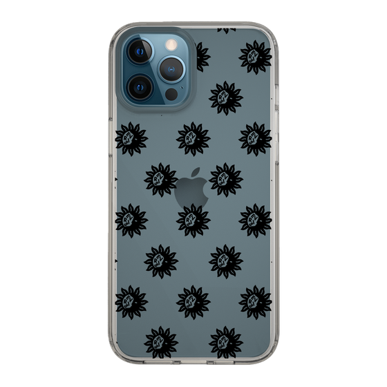 Slim Protection Case［ EVRIS - Sunny Motif - Black ］