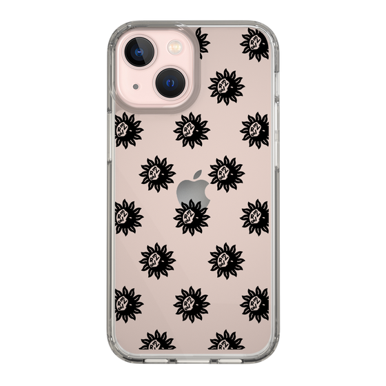 Slim Protection Case［ EVRIS - Sunny Motif - Black ］