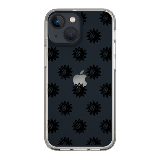 Slim Protection Case［ EVRIS - Sunny Motif - Black ］