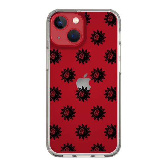 Slim Protection Case［ EVRIS - Sunny Motif - Black ］