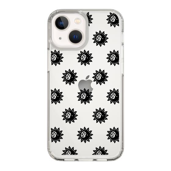 Slim Protection Case［ EVRIS - Sunny Motif - Black ］
