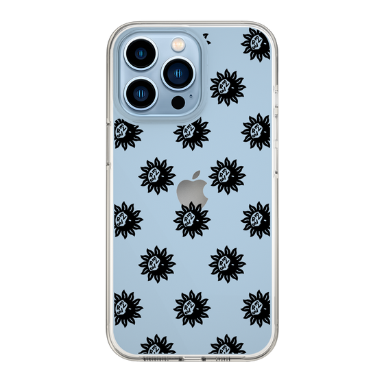 Slim Protection Case［ EVRIS - Sunny Motif - Black ］