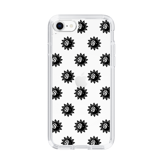 Slim Protection Case［ EVRIS - Sunny Motif - Black ］