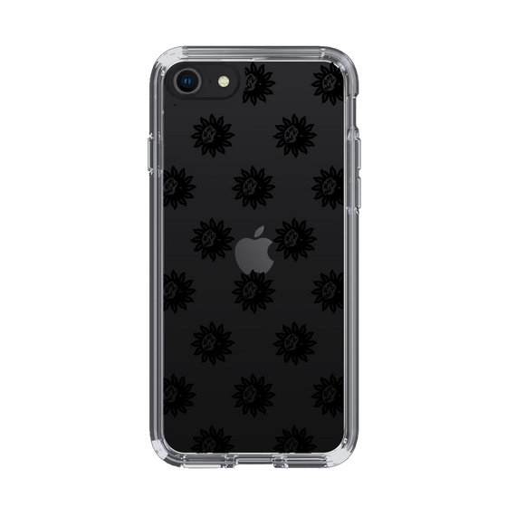 Slim Protection Case［ EVRIS - Sunny Motif - Black ］