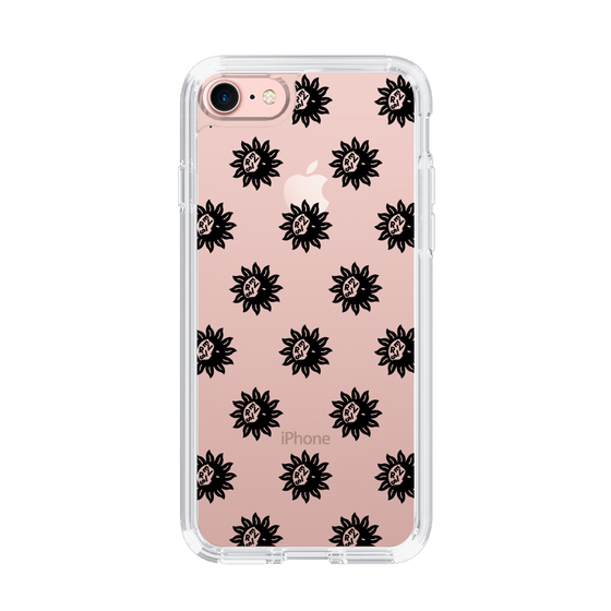 Slim Protection Case［ EVRIS - Sunny Motif - Black ］