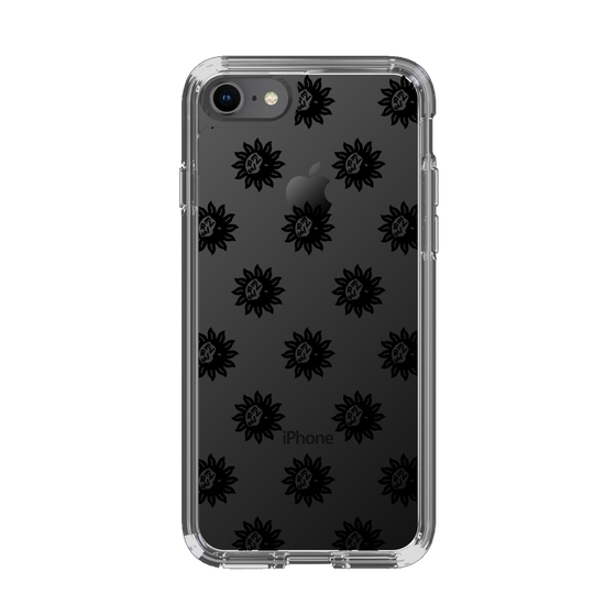 Slim Protection Case［ EVRIS - Sunny Motif - Black ］