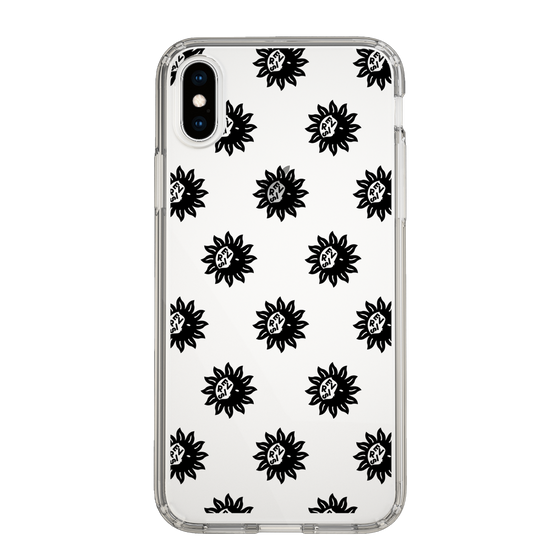 Slim Protection Case［ EVRIS - Sunny Motif - Black ］