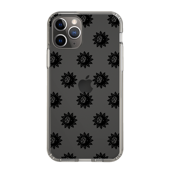 Slim Protection Case［ EVRIS - Sunny Motif - Black ］