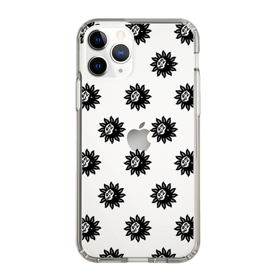 Slim Protection Case［ EVRIS - Sunny Motif - Black ］
