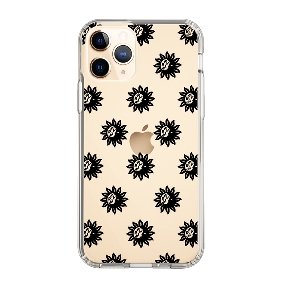 Slim Protection Case［ EVRIS - Sunny Motif - Black ］