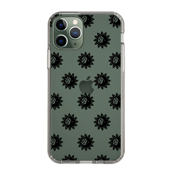 Slim Protection Case［ EVRIS - Sunny Motif - Black ］