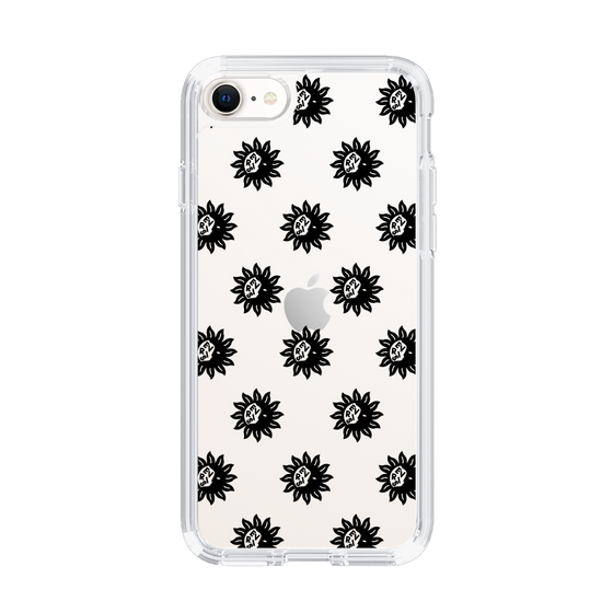 Slim Protection Case［ EVRIS - Sunny Motif - Black ］