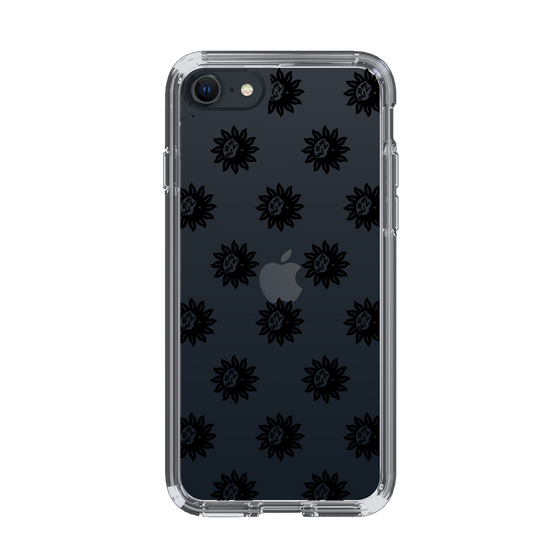 Slim Protection Case［ EVRIS - Sunny Motif - Black ］