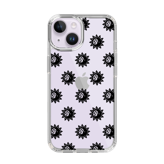 Slim Protection Case［ EVRIS - Sunny Motif - Black ］
