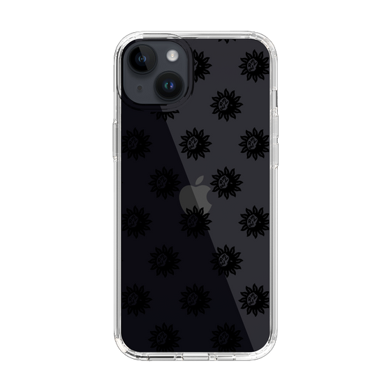 Slim Protection Case［ EVRIS - Sunny Motif - Black ］