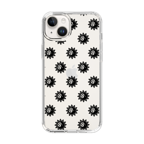 Slim Protection Case［ EVRIS - Sunny Motif - Black ］