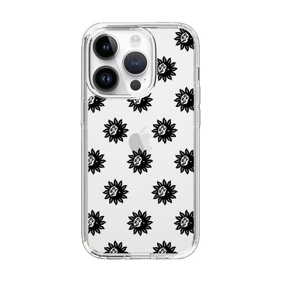 Slim Protection Case［ EVRIS - Sunny Motif - Black ］