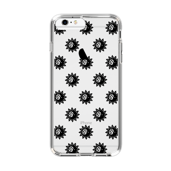 Slim Protection Case［ EVRIS - Sunny Motif - Black ］