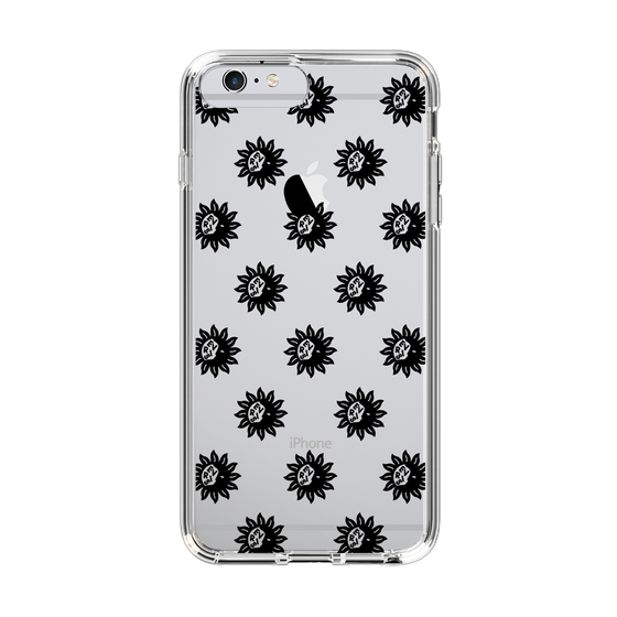 Slim Protection Case［ EVRIS - Sunny Motif - Black ］