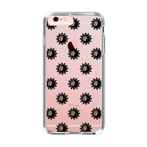 Slim Protection Case［ EVRIS - Sunny Motif - Black ］