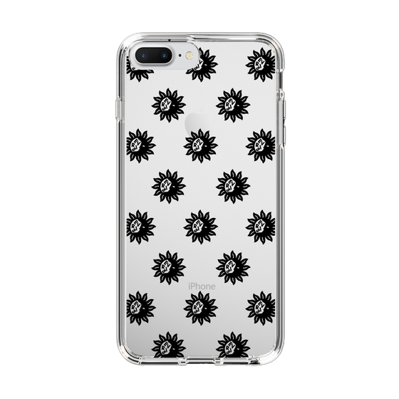 Slim Protection Case［ EVRIS - Sunny Motif - Black ］