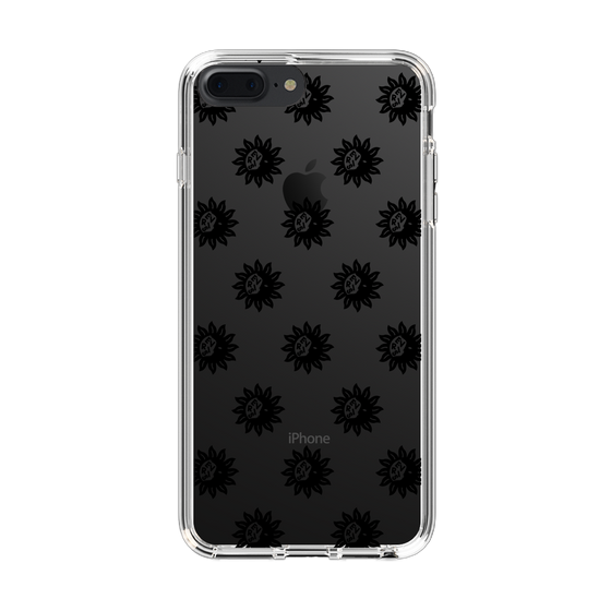 Slim Protection Case［ EVRIS - Sunny Motif - Black ］