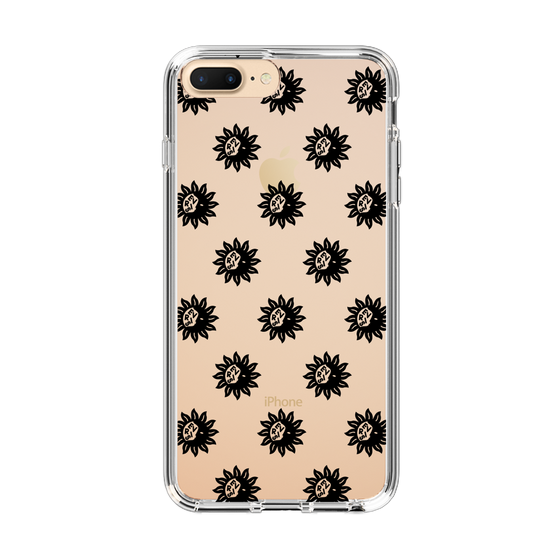 Slim Protection Case［ EVRIS - Sunny Motif - Black ］