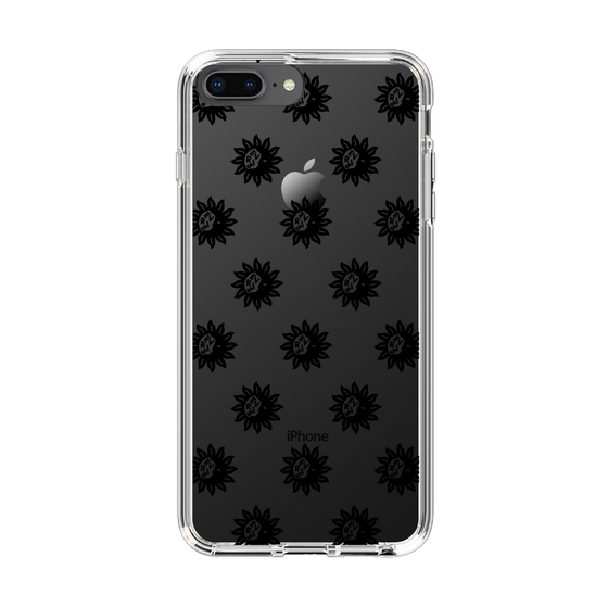 Slim Protection Case［ EVRIS - Sunny Motif - Black ］