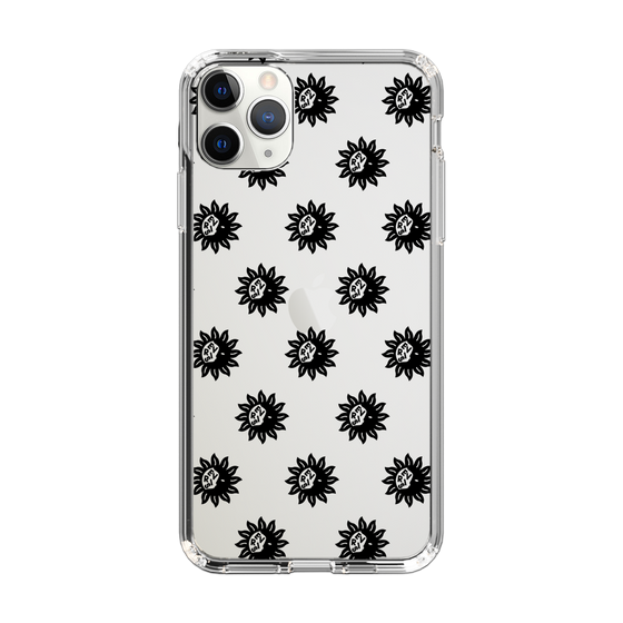 Slim Protection Case［ EVRIS - Sunny Motif - Black ］