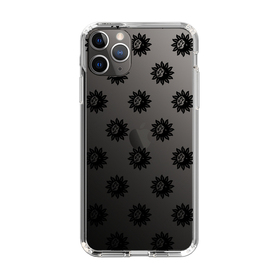 Slim Protection Case［ EVRIS - Sunny Motif - Black ］