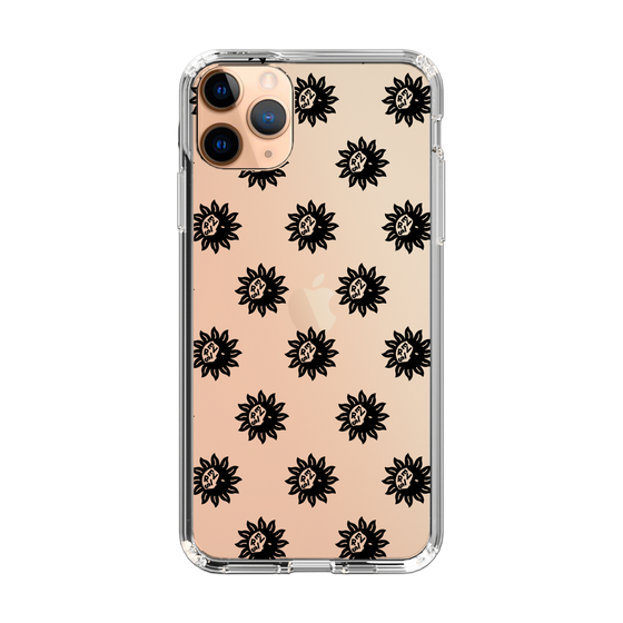 Slim Protection Case［ EVRIS - Sunny Motif - Black ］