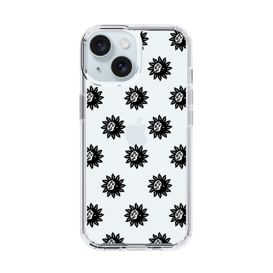 Slim Protection Case［ EVRIS - Sunny Motif - Black ］
