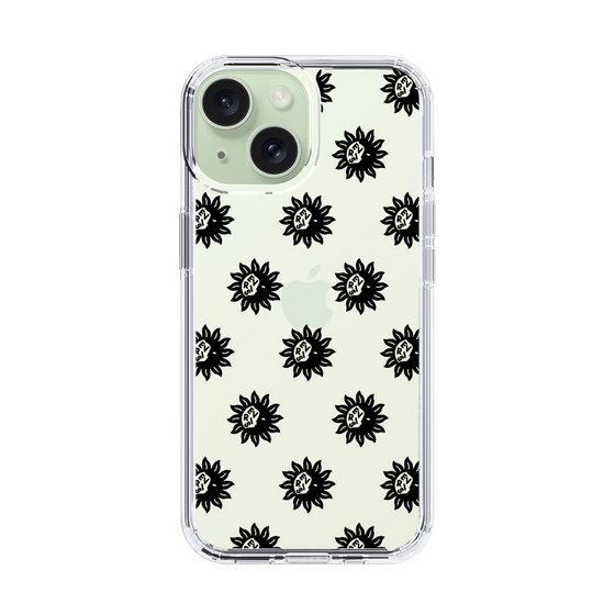 Slim Protection Case［ EVRIS - Sunny Motif - Black ］