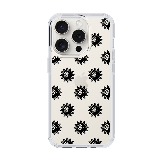 Slim Protection Case［ EVRIS - Sunny Motif - Black ］
