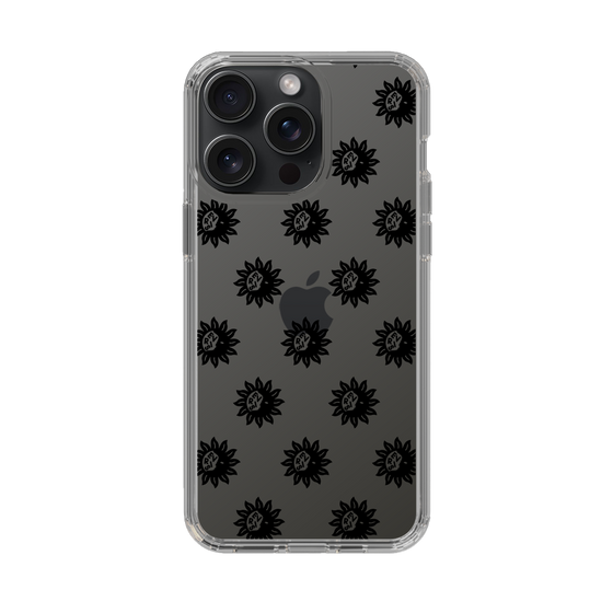 Slim Protection Case［ EVRIS - Sunny Motif - Black ］