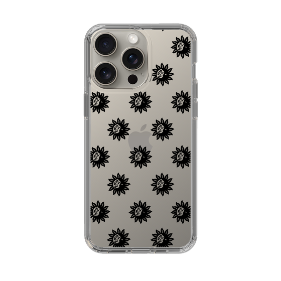 Slim Protection Case［ EVRIS - Sunny Motif - Black ］