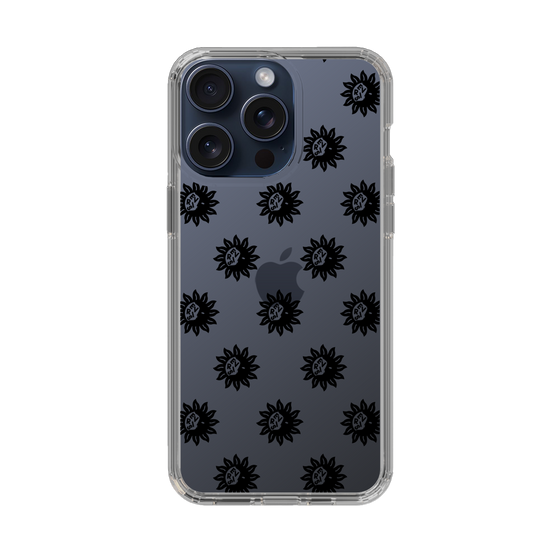 Slim Protection Case［ EVRIS - Sunny Motif - Black ］
