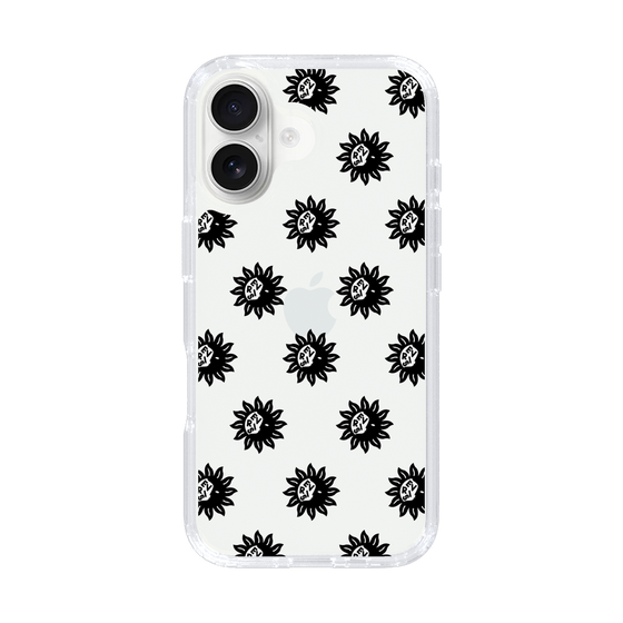 Slim Protection Case［ EVRIS - Sunny Motif - Black ］