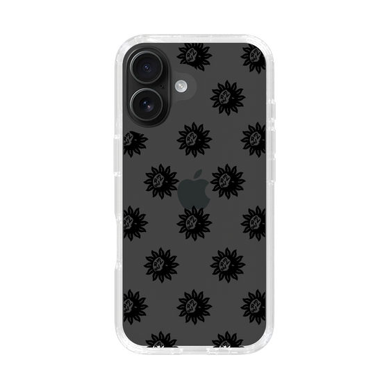 Slim Protection Case［ EVRIS - Sunny Motif - Black ］