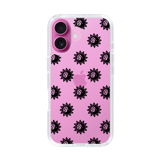 Slim Protection Case［ EVRIS - Sunny Motif - Black ］