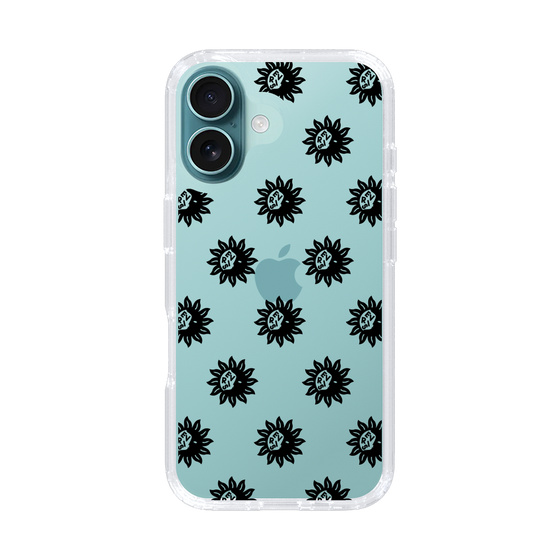 Slim Protection Case［ EVRIS - Sunny Motif - Black ］