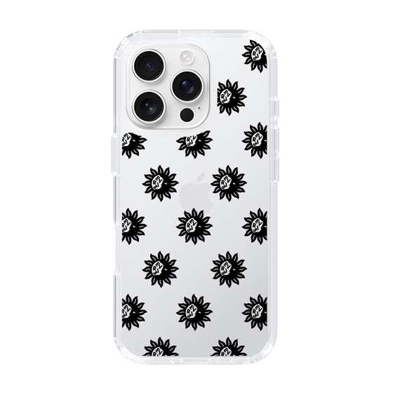Slim Protection Case［ EVRIS - Sunny Motif - Black ］