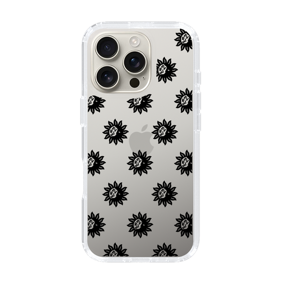 Slim Protection Case［ EVRIS - Sunny Motif - Black ］