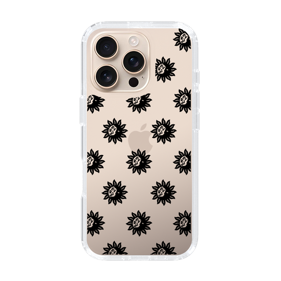 Slim Protection Case［ EVRIS - Sunny Motif - Black ］