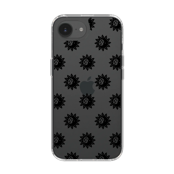 Slim Protection Case［ EVRIS - Sunny Motif - Black ］