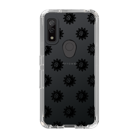 Slim Protection Case［ EVRIS - Sunny Motif - Black ］