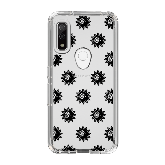 Slim Protection Case［ EVRIS - Sunny Motif - Black ］